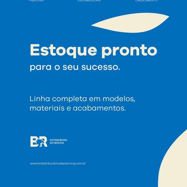 Post Instagram BR Distribuidora de Piercing