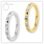Piercing Argola Decorada Fecho Click Titânio F136