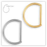 Piercing Argola Segmento básico Fecho Click Aço 316L
