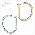 Piercing Argolinha D-ring G-ring Aço 316L