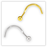 Piercing Nostril Prata 925