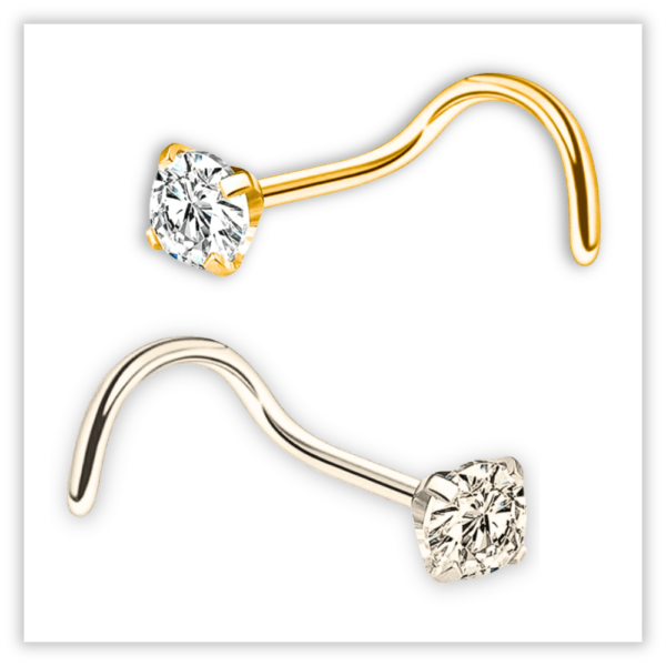 Piercing Nostril Prata 925