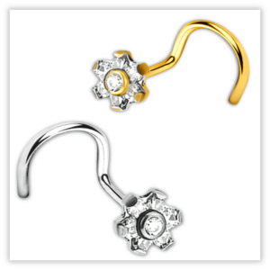 Piercing Nostril Titânio F136
