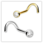 Piercing Nostril Titânio F136