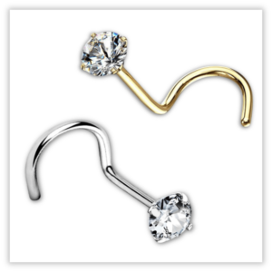 Piercing Nostril Titânio F136