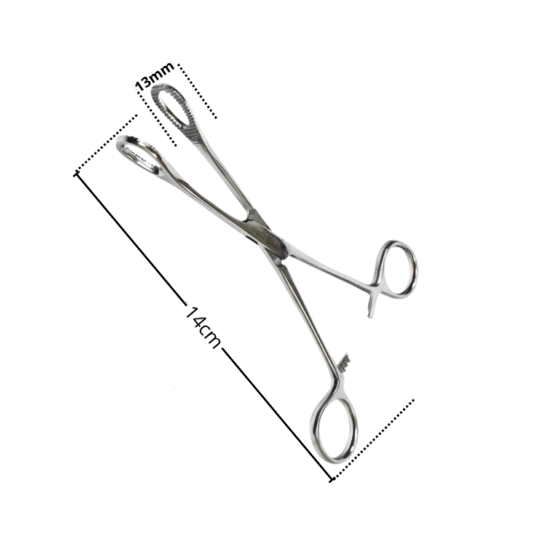 Pinça para aplicação de piercing
