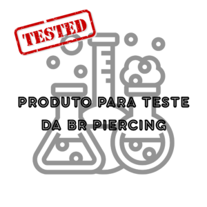 Produto de teste sem valor comercial de uso exclusivo da BR piercing.