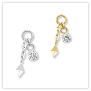 Acessório p/ piercing Titânio F136